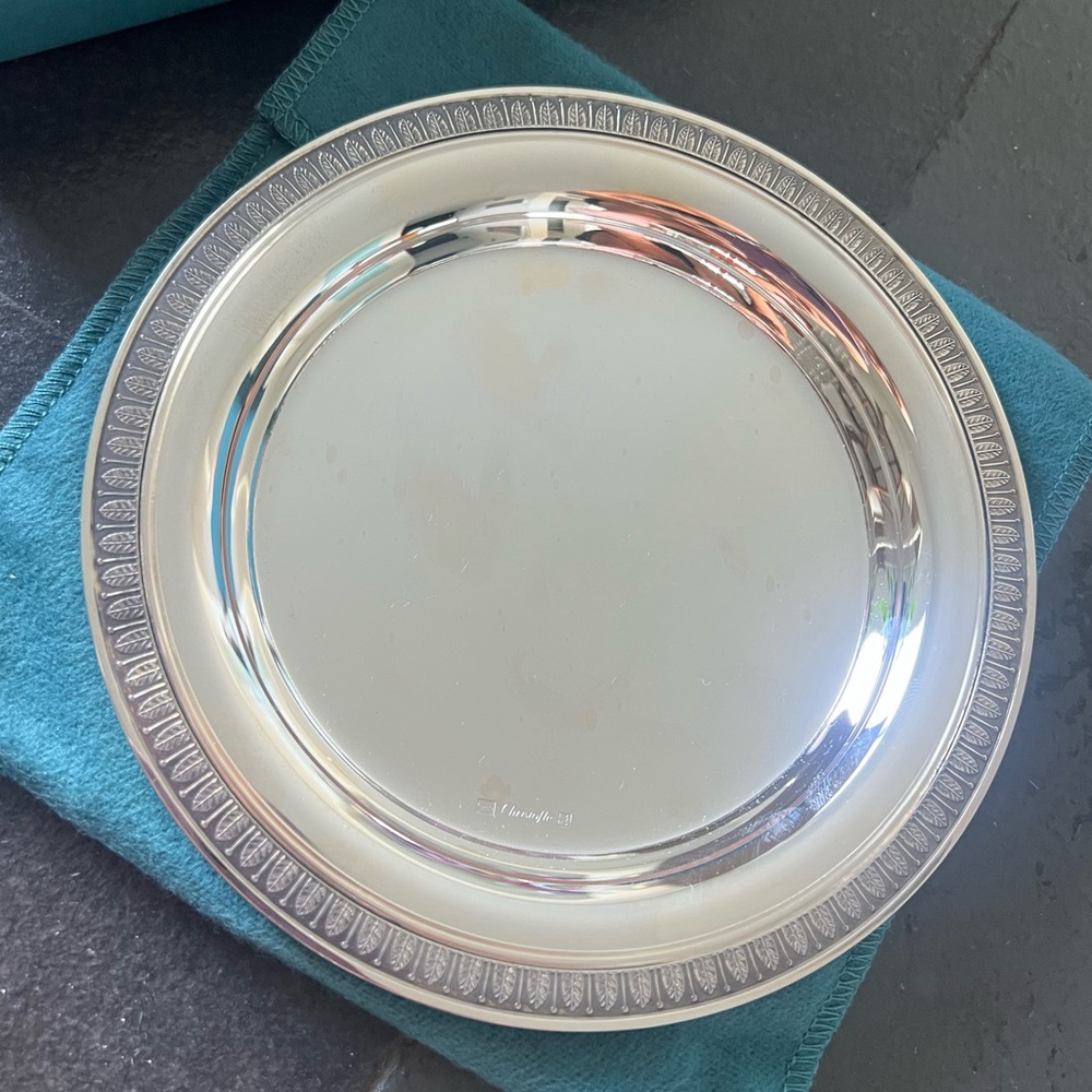 Christofle Melmaison Silver-Plated Bottle/Carafe Coaster